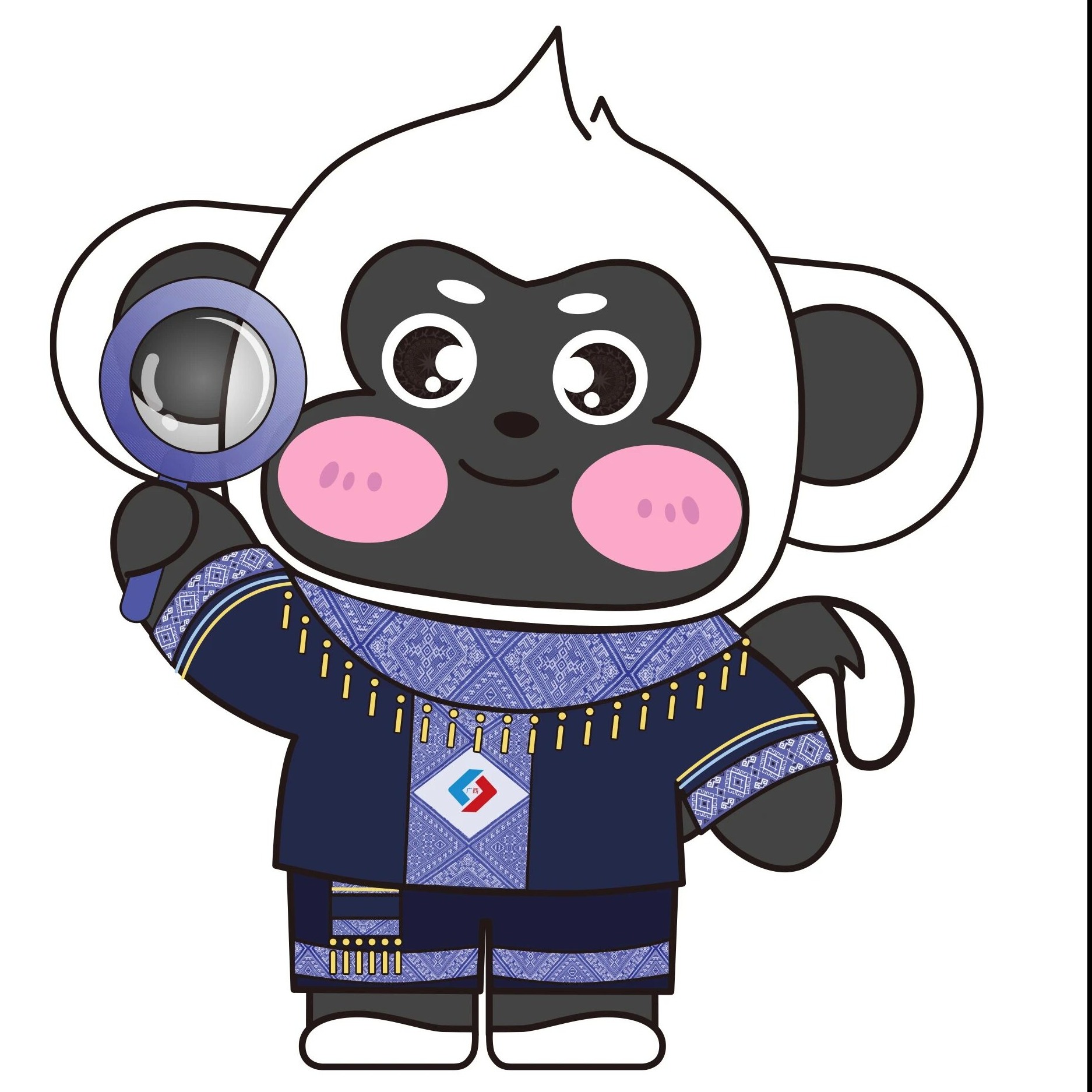 官宣！广西网络辟谣IP形象“白头侠”来啦！