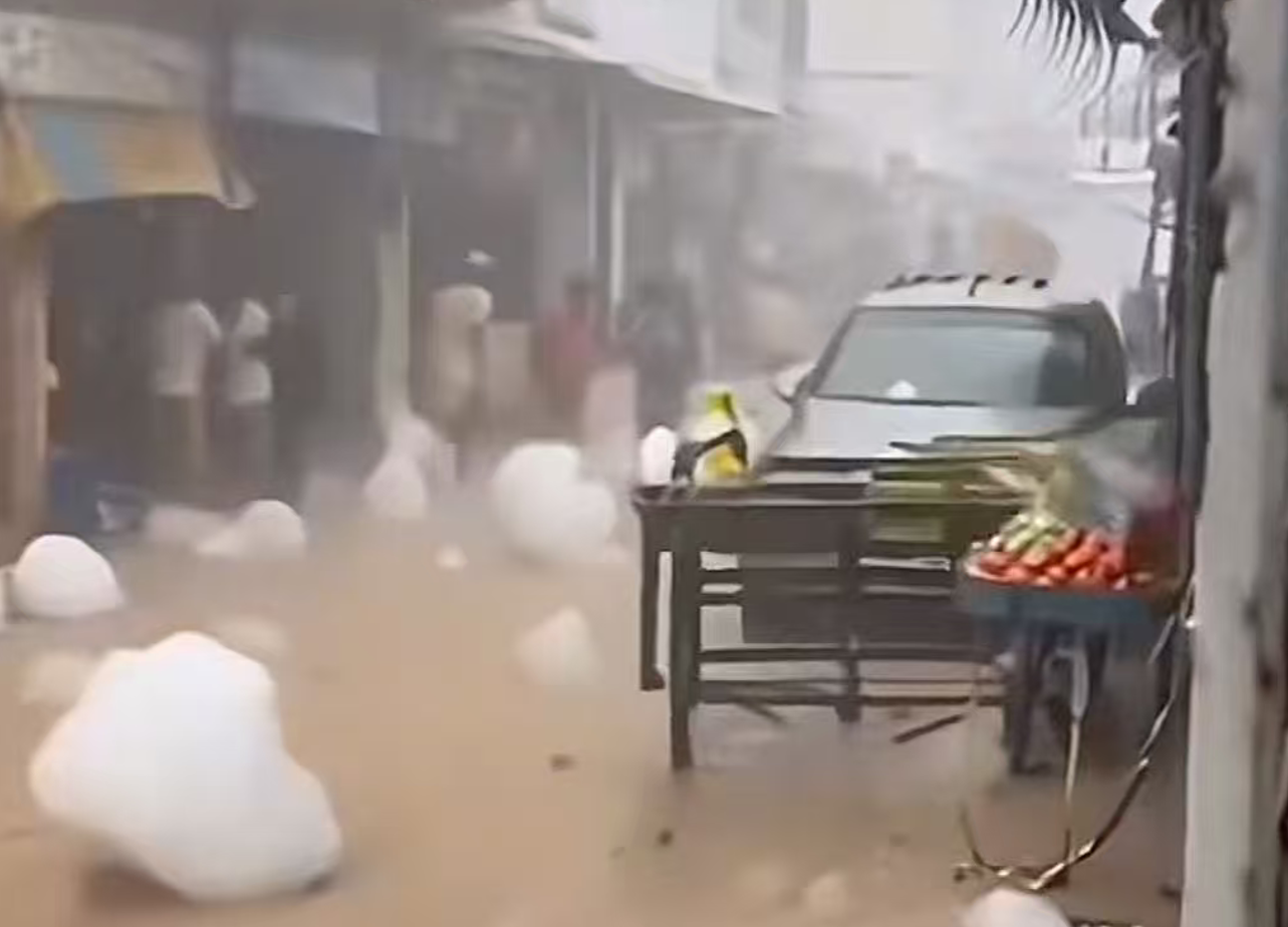 “横州下冰雹，个头堪比皮卡车高”？网传视频系AI生成！