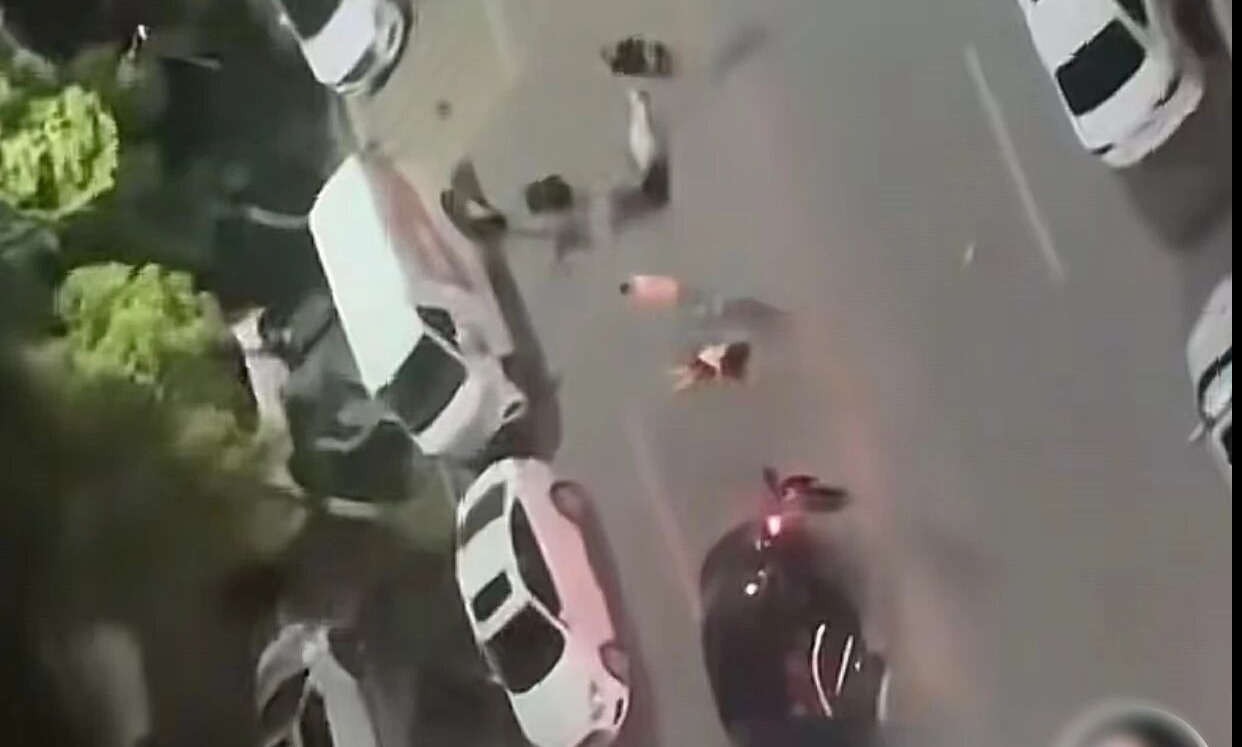 百色发生交通事故？网传视频系移花接木！