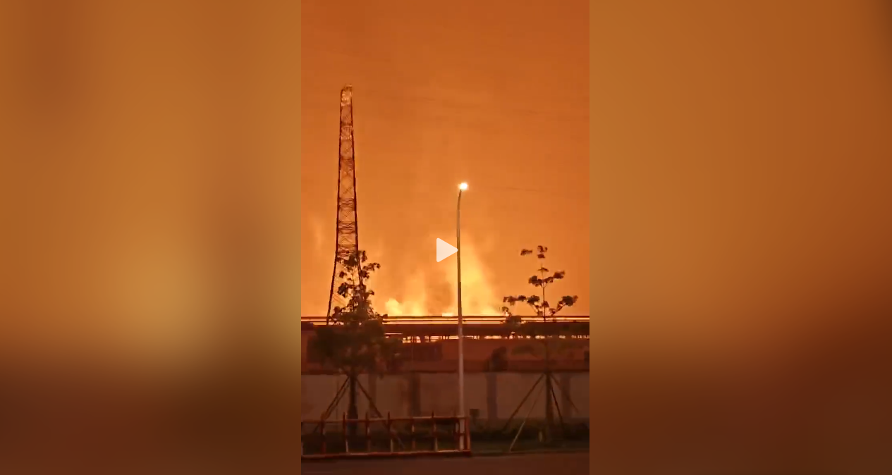 网传钦州港某工厂发生火灾事故？属地发布情况通报