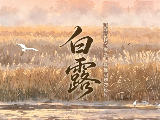 二十四节气・鉴谣时 | 白露：鸿雁知秋向南迁，遇谣明辨勿轻传